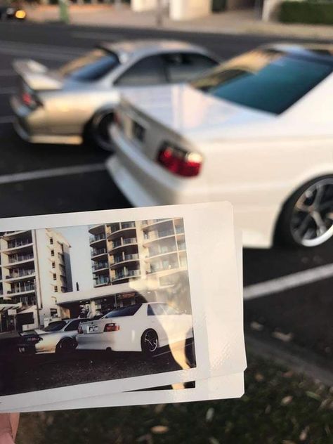 Polaroid Car Pictures, Car Polaroid, Jdm Legends, Car Selfie, Race Photography, Polaroid Photography, Japanese Domestic Market, Polaroid Photo, Pics Ideas