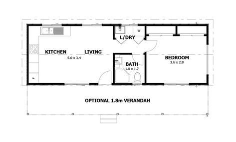 Wondering which granny flat design is right for you? Check out these three modular, sustainable designs that are ideal for detached granny flats. Granny Flat Plans, Prefabricated Home, Granny Annexe, 1 Bedroom House Plans, Modular Home Designs, Granny Pod, 1 Bedroom House, Log Home Designs, Granny Flats