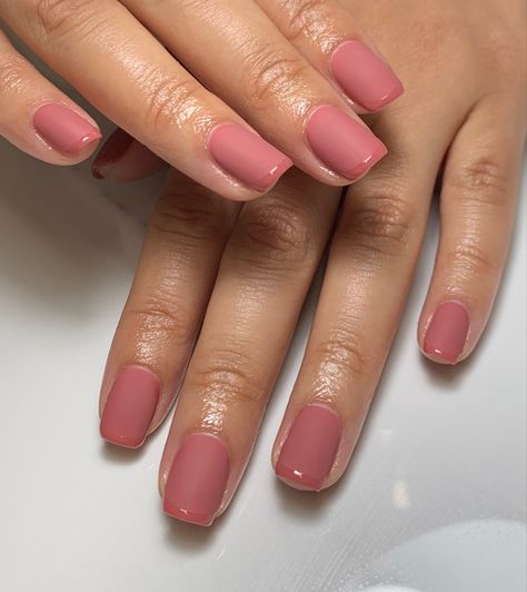 #shortnails Salmon Pink Nails Acrylic, Extra Short Coffin, Short Coffin Nails, Acrylic Nails Coffin Pink, Acrylic Nails Coffin, Coffin Nails, Short Nails, Acrylic Nails, Nails