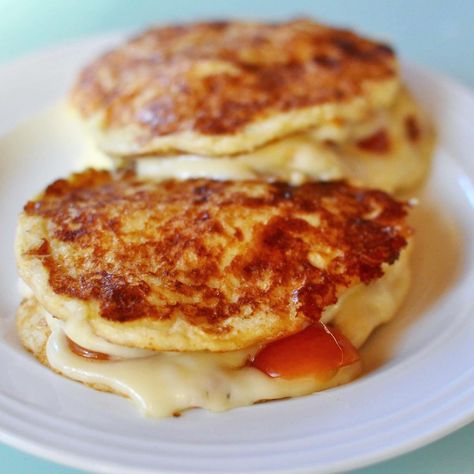 Cottage Cheese Keto Pancakes - Just 3 ingredients!