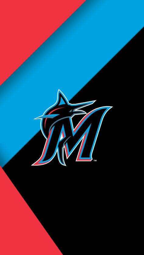 Miami Marlins Wallpaper, Mlb Sneaker, Marlins Baseball, Mlb Wallpaper, Iphone 5s Wallpaper, Baseball Logo, Florida Marlins, Team Wallpaper, Baseball Coach