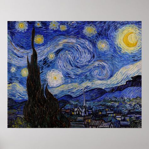 Discover the beauty of Fine Art with our Impressionism Van Gogh Famous Posters! Bring museum-quality masterpieces into your space and elevate your home decor with a touch of artistry. #FineArt #Posters #Impressionism #VanGogh #FamousArt #HomeDecor #ArtisticStyle #WallArt #Masterpieces #ArtLovers Vincent Van Gogh Poster, Vincent Van Gogh Starry Night, Van Gogh Poster, Gogh The Starry Night, Van Gogh Art, Starry Night Van Gogh, Natural Design, Timeless Art, Fine Arts Posters