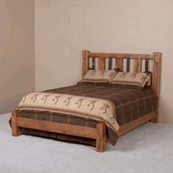 We offer this Rustic River Sawtooth Hickory and Pine Low Profile log bed and other fine hickory log furniture.  Browse our rustic furniture catalog.  Free Delivery to 48 states. Barnwood Bed, Rustic Bed, Log Bed, Walnut Bed, Low Profile Bed, Murphy Cabinet Bed, Cabin Bed, Rustic Bedding, Log Furniture