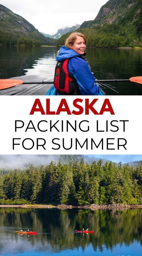 This Alaska packing list covers all the essentials you will need to pack – including men’s and women’s clothing, adventure gear and more! | alaska packing list summer | alaska packing list june | alaska packing list august | packing for alaska | alaska cruise packing list | ultimate packing list | what to pack | usa travel | alaska cruise | alaska vacation Packing For Alaska, Alaska Packing List, Alaska Cruise Packing List, Womens Packing List, Alaska Travel Cruise, Alaska Cruise Packing, Alaska Summer, Cruise Packing List, Travel Alaska