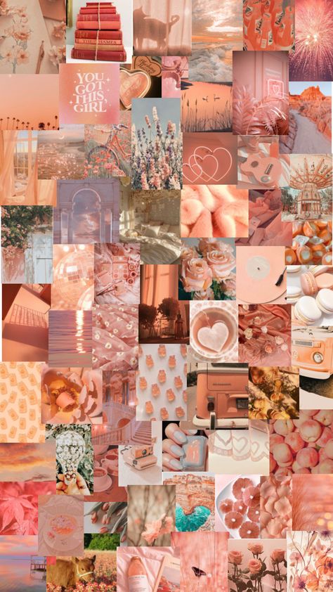 Hope y’all like it! #coral #peach #paleorange #aesthetic #wallpaper #collage Coral Aesthetic, Aesthetic Collage Wallpaper, Aesthetic Wallpaper Collage, Healthy Detox Cleanse, Collage Wallpaper, Wallpaper Collage, Pale Orange, Healthy Detox, Coral Peach