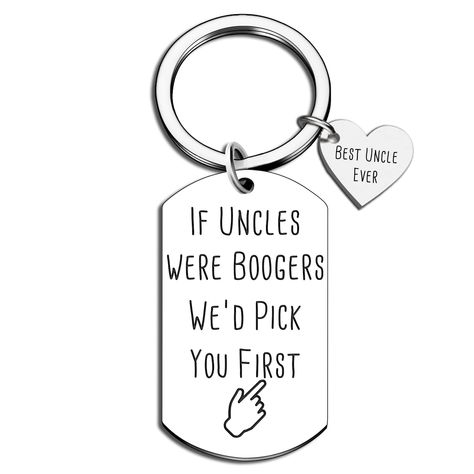 Birthday Gifts For Aunt From Nephew, Gifts For Uncle From Niece, Presents For Aunts, Christmas Gifts For Uncles, Uncle Birthday Gifts, Grandpa Christmas Gifts, Aunt Birthday Gift, Uncle Birthday, Funny Keychain