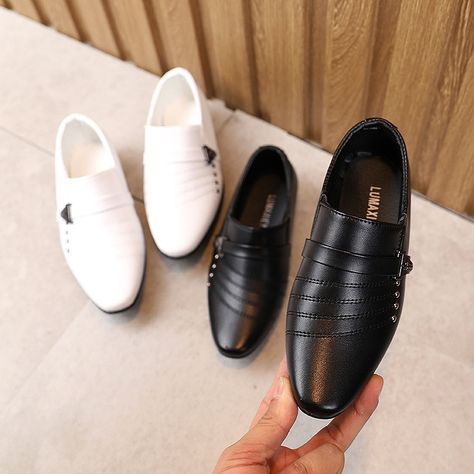 Boys Leather Shoes, Boys Formal, Performance Shoes, Kids Leather Shoes, Shoes For Boys, All Black Shoes, Fashion Shoes Heels, Formal Design, Casual Leather Shoes