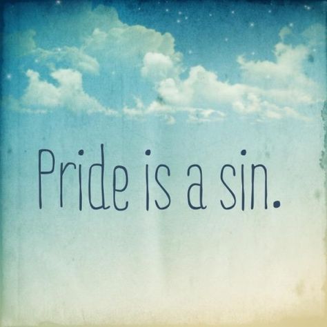 The Bible cautions us about the danger of pride and how it blocks our blessings. How much do you know about pride? Pride Is A Sin, God Hates Pride, Pride Sin Quotes, Quotes About Pride, Pride In The Bible, List Of Sins, Starseed Quotes, Bible Verse About Lgbtq, Homosexuality Is A Sin