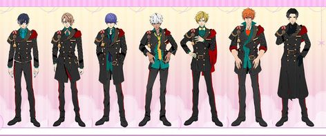 Devildom Uniform, Obey Me Rad Uniform Mc, Obey Me Uniform Mc, Rad Uniform Obey Me, Obey Me School Uniform, Obey Me Uniform, Obey Me X Reader, Obey Me Lucifer, Boyfriend Scenarios