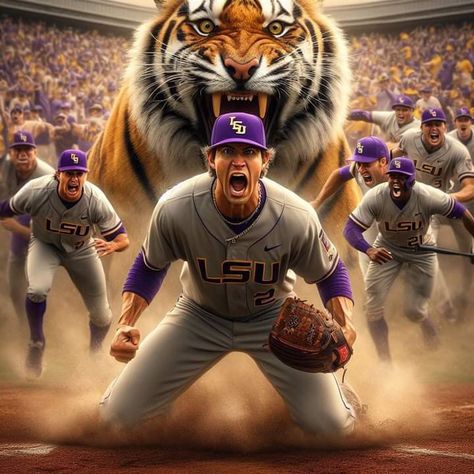 Lsu Tigers Baseball, Lsu Baseball, Lsu Tigers Football, Tiger Football, Geaux Tigers, Tigers Baseball, Lsu Tigers, Tigers, Football