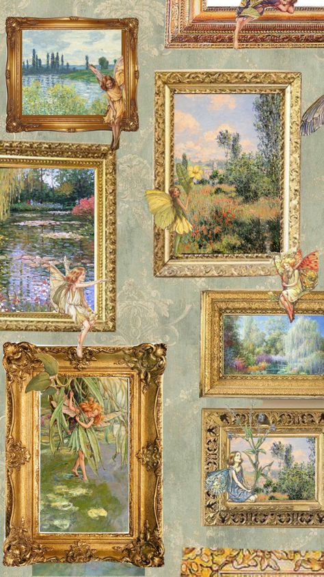 #fairy#claudemonet#aesthetic#musuem #vintage #fairytale Fairytale Storybook Aesthetic, Storybook Aesthetic, Fairy Tales Aesthetic, Fairytale Storybook, Connect With People, Your Aesthetic, Creative Energy, Art Wallpaper, Fairy Tales