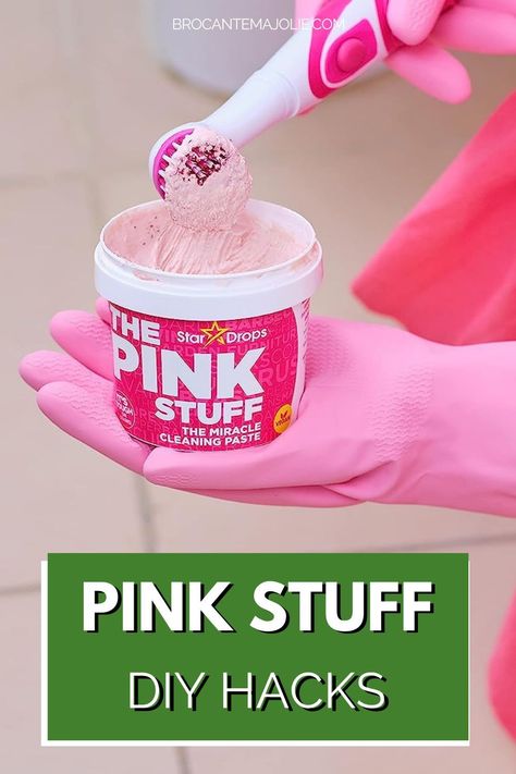 From bathrooms to copper cookware, discover the versatility of The Pink Stuff with our in-depth review. This vegan and natural all-purpose cleaner excels in cleaning every surface in your house. Unveil its effectiveness and find out how it can transform your cleaning routine. Best Cleaning Gadgets, The Pink Stuff Uses, How To Use Pink Stuff Paste, Cleaning With Pink Stuff, Pink Stuff Cleaner Uses, The Pink Stuff Cleaner Hacks, The Pink Stuff Cleaner, Pink Stuff Cleaning, Pink Cleaner