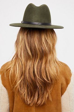 Wythe Leather Band Felt Hat | Free People Monroe Hat, Wig Tutorials, Hair Style Cut, Red Bucket Hat, Leather Cowboy Hats, Hats Beach, Hat Inspiration, Cold Weather Style, Hats Summer