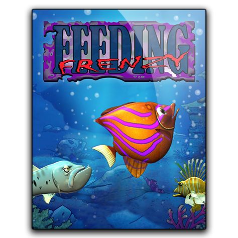 Icon Feeding Frenzy by HazZbroGaminG on DeviantArt Feeding Frenzy Game, Nostalgic Games, Icon Game, Fish List, Fish Farm, Childhood Memories 90s, Itachi Uchiha Art, Computer Games, Card Files