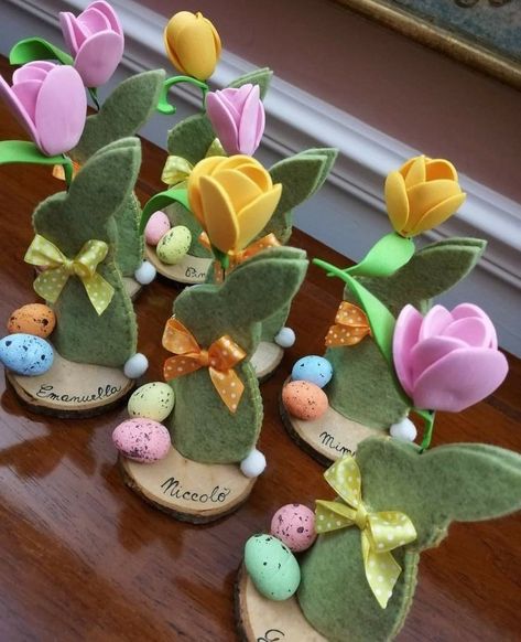 Easter House Decor, Kid Easter, Easter Deserts, Easter Salad, Easter House, Handmade Kids Gifts, Easter Feast, Easter Nail Art Designs, Felted Projects