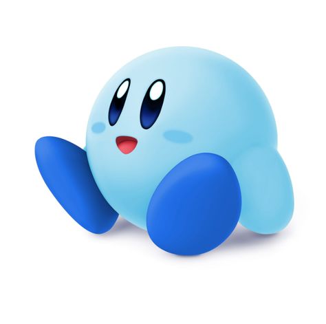 Blue Kirby, Blue Meme, Me Me, No Problem, Kirby, Blue