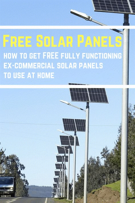 How To Get Old Commercial Solar Panels For FREE (UPDATED!) Free Solar Panels, Solar Diy, Solar Energy For Home, Off Grid Survival, Diy Solar Panel, Solar Energy Projects, Solar Energy Diy, Renewable Energy Systems, Solar Power House