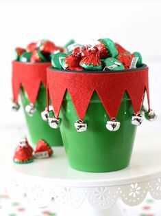 Elf Themed Christmas Party, Themed Christmas Party, Elf Party, Elf Christmas Decorations, Elf Decorations, Santa Candy, Candy Crafts, Christmas Crafts For Gifts, Candy Christmas Decorations