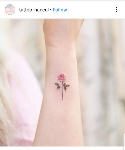 Minimalist Rose Tattoo, Rose Tat, Pink Rose Tattoos, Minimalist Rose, Nautical Tattoo, Getting A Tattoo, Tattoo Fails, Thigh Tattoos Women, Minimalist Tattoos