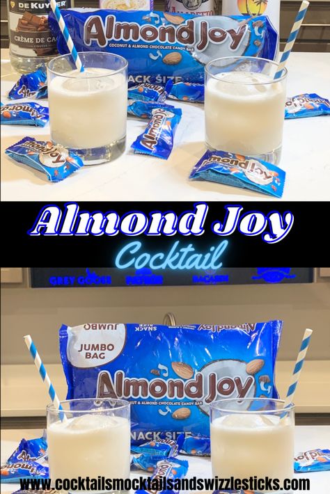 Almond Joy Cocktail - My WordPress Almond Joy Cocktail Recipe, Almond Joy Martini Recipe, Simple Cocktail, Candy Cocktails, Candied Almonds, Coconut Candy, Coconut Almond, Almond Joy, Sweet Meat