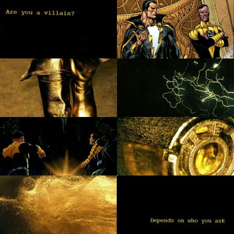 Teth Adam and Thaal Sinestro aesthetic Corps Aesthetic, Teth Adam, Thaal Sinestro, Sinestro Corps, Dc Aesthetic, Black Adam, Dc Villains, Superman Wonder Woman, Character Aesthetics