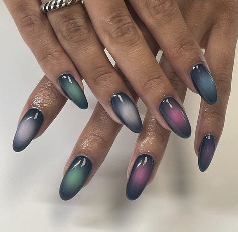 The Best Nails, Purple Ombre Nails, Nyc Nails, Aura Nails, Nail Board, Nails Inspired, Best Nails, Nail Dip, The New Wave