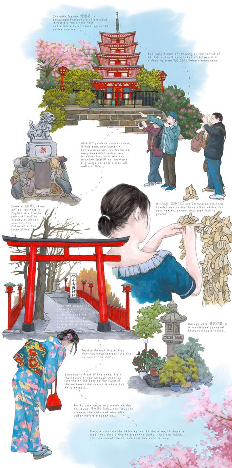 Shinto Drawing, Shintoism Aesthetic, Shinto Shrine Drawing, Japanese Shrine Aesthetic, Japanese Shrine Drawing, Shinto Aesthetic, Shrine Drawing, Shinto Kami, Japanese Mermaid