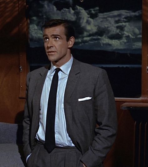 Sean Connery Suit, Books Made Into Movies, Hair Look Boy, James Bond Sean Connery, Sean Connery 007, 007 Style, James Bond Suit, Bond Suits, Sean Connery James Bond