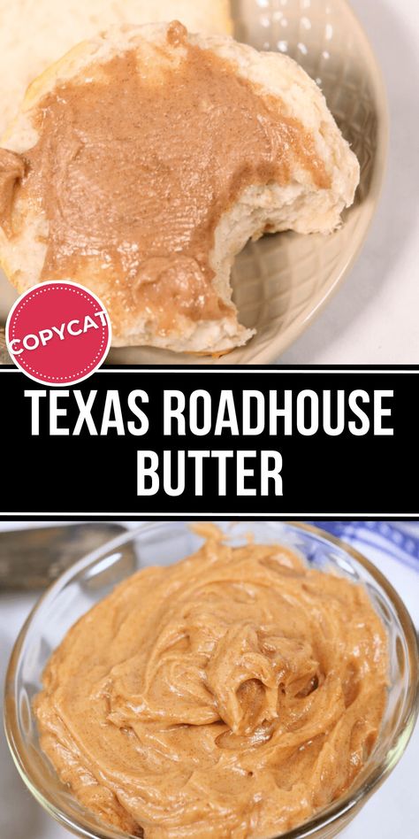 Road House Butter, Copycat Texas Roadhouse Butter, How To Make Texas Roadhouse Butter, Texas Toad House Cinnamon Butter, Texas Roadhouse Cinnamon Butter Recipe, Texas Roadhouse Chicken Critters, Texas Road House Butter, Copycat Cinnamon Butter Texas Roadhouse, Texas Roadhouse Honey Butter