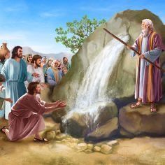 Bible Images, Bible Illustrations, Jesus Photo, Bible Characters, Bible Pictures, Prophetic Art, Ayat Alkitab, Christian Pictures, Jesus Painting