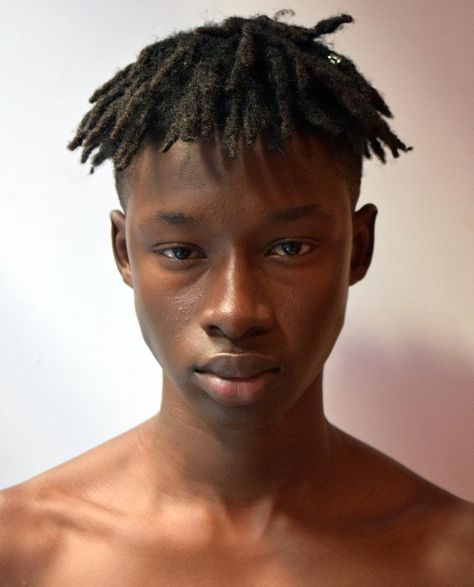 Abdulaye Niang - Red Models 2016 Polaroids/Portraits (Polaroids/Digitals) Dreadlock Hairstyles For Men, Human Reference, Face Reference, Dreadlock Hairstyles, Male Photography, Hair Reference, Black Man, Interesting Faces, Digital Portrait