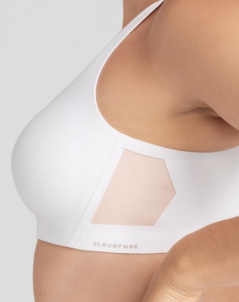 The ultimate bra for everyday activities and moderate-to-high impact workouts. It's more comfortable than your sports bra and more supportive than your everyday bra. Silicone cushioned band and smoothing wing provide 360 smoothing. Adjustable straps and hook and eye attachment make it easy to put on. CrossFlex Activity Bra for Women in Astral (White)Size: XS+ Bra For Women, Shapewear Tops, Cami Bodysuit, Everyday Bra, Everyday Activities, Put On, Adjustable Straps, Sports Bra, Size Medium