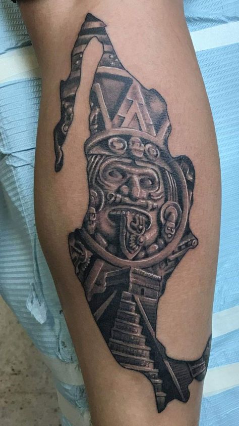 Mexican Pyramid Tattoo, Alfalfa Tattoo, Hecho En Mexico Tattoo Ideas, Aztec Pyramid Tattoo, Michoacan Tattoo, Mexican Tattoo Ideas For Men, Tattoo Sketches For Men, Aztec Tattoo Mexican, Mexican Skull Tattoos