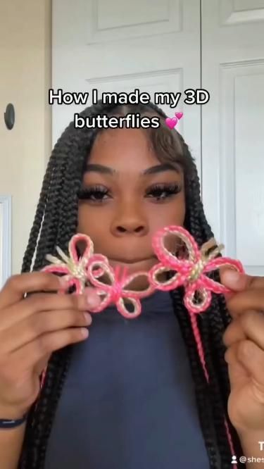 Braids Tips, Model Needed, Box Braids Hairstyle, Rave Braids, Box Braids Styles, Butterfly Hairstyle, High School Tips, Hair Stripes, Butterfly Braid