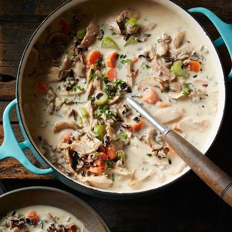 Cream of Turkey & Wild Rice Soup