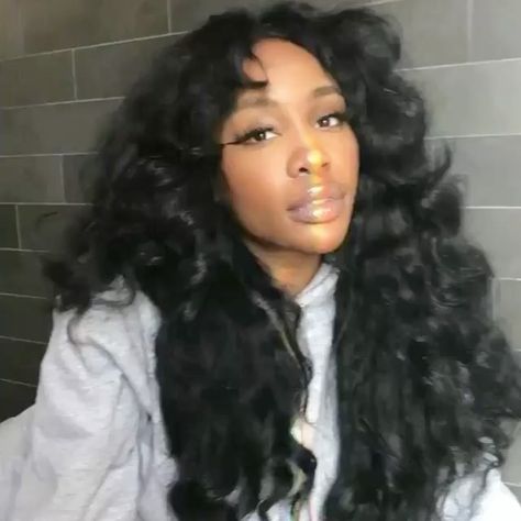 Sza Hair, Watch Gif, Sza Singer, Twisted Hair, Hair Weave, Big Hair, Aesthetic Hair, Hair Skin, Weave Hairstyles