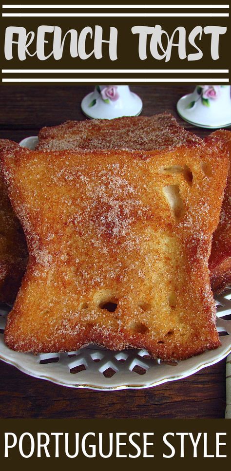 Portuguese Breakfast, Portuguese Style, Portuguese Desserts, Best French Toast, Knife Skills, What's For Breakfast, French Toast Recipe, Portuguese Recipes, Toast Recipes