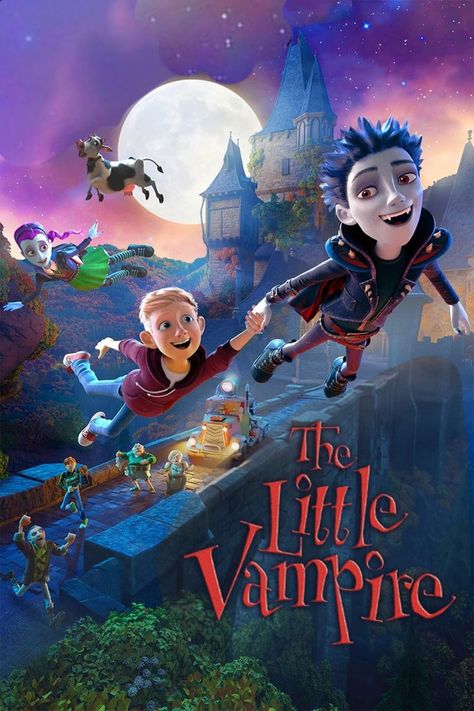 The Little Vampire, Vampire Comic, Top Horror Movies, Little Vampire, Supernatural Theme, 3d Film, Vampire Movies, Animatronic Fnaf, Childhood Movies