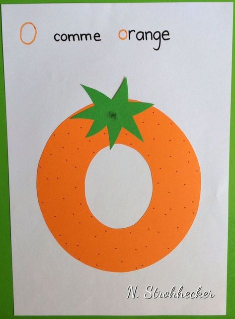 O Letter Activities For Preschool, O For Orange Craft, O Is For Orange Craft, Letter O Crafts For Preschoolers, Letter O Craft, O Is For Orange, Letter O Activities, Preschool Letter Crafts, Alphabet Letter Activities