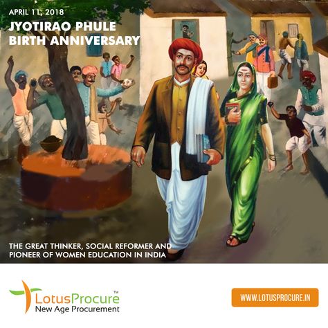 Tributes to Mahatma Jyotirao Phule one of the leading social reformers of India who gave voice to women and dalits and devoted his life to end their suffering. #JyotiBaPhule #LotusProcure #OSMO Social Reformers Of India, Jyotirao Phule, Mahatma Phule, Social Reformers, Savitribai Phule, Women Education, Education In India, Great Thinkers, Shiva Wallpaper