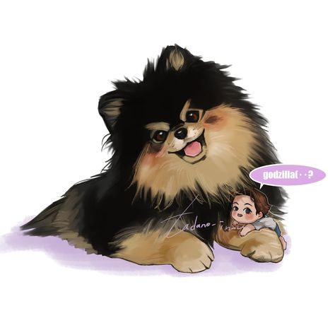 Yeontan Pictures, Dog Drawing Simple, Bts Dogs, Cute Dog Drawing, Felt Keychain, Puppy Drawing, 강아지 그림, Bts Kim, Pomeranian Puppy