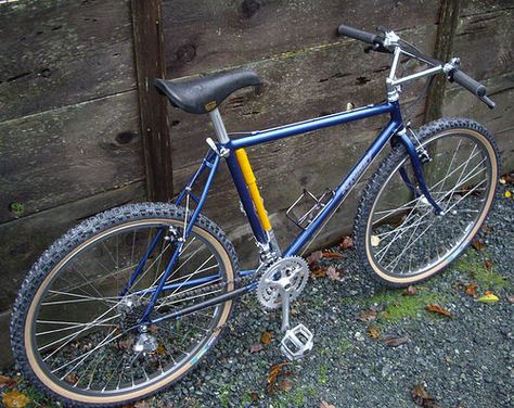 Ritchey MTB | Now with old school parts | Jon Williams | Flickr Specialized Rockhopper, Mtb 26, Bike Restoration, Vintage Mountain Bike, Retro Bikes, Modern Bike, Retro Bike, Vintage Cycles, Mtb Bicycle