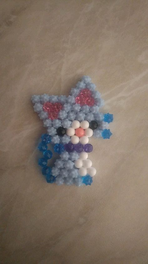 Small Aqua Beads Ideas, Sanrio Aquabeads, Aqua Beads Ideas Easy, Aquabeads Ideas Cute, Aqua Beads Template, Aqua Beads Patterns, Aqua Beads Ideas, Aqua Beads Patterns Easy, Aquabeads Ideas