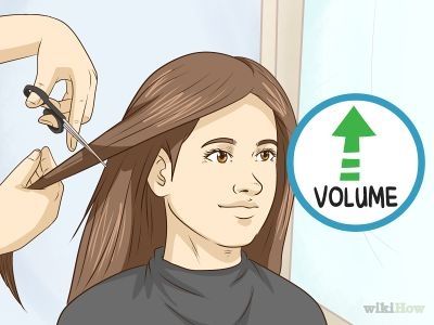 How to Get Volume at the Roots of Your Hair -- via wikiHow.com How To Add Height To Crown Of Hair, Haircuts For Less Volume Hair, How To Add More Volume To Hair, Crown Volume Haircut, How To Add Volume To Hair Naturally, How To Get More Volume In Hair Roots, Haircut That Gives Volume, Haircut For Volume Hair, How To Volume Hair