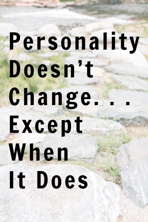 Does personality change? It might seem like it, but it probably isn't. Here are three things that might be happening that explain a change in your personality. Change My Personality, Change Your Personality, Personality Change, Best Personality, Different Personality, Homeschool Hacks, Group Dynamics, Always Judging, Christian Motherhood