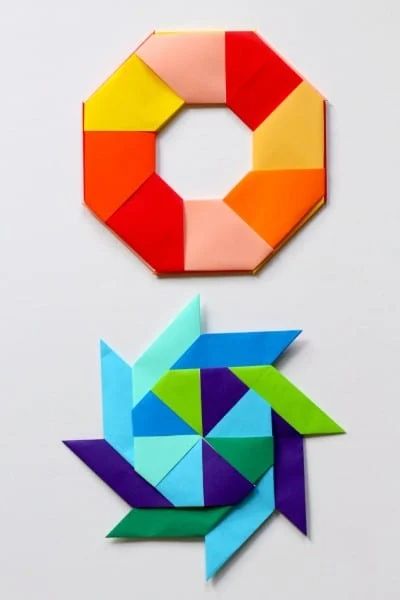 Maths Art, Math Art Projects, Origami Ball, Ninja Star, Folding Origami, Art Origami, Origami Design, Math Art, Origami Stars