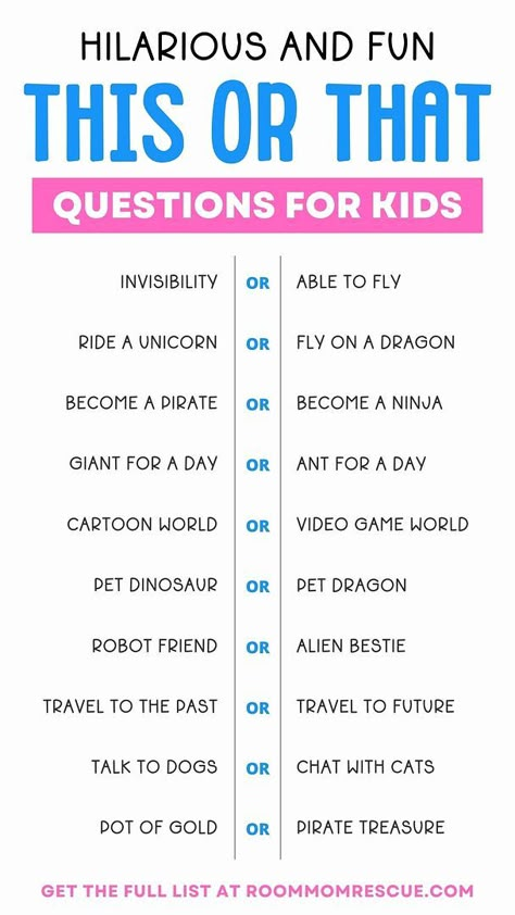 Fun Questions For Kids, This Or That Game, Conversation Starters For Kids, Game Questions, Kids Questions, Get To Know You Activities, Fun Questions, Icebreaker Activities, Early Elementary Resources