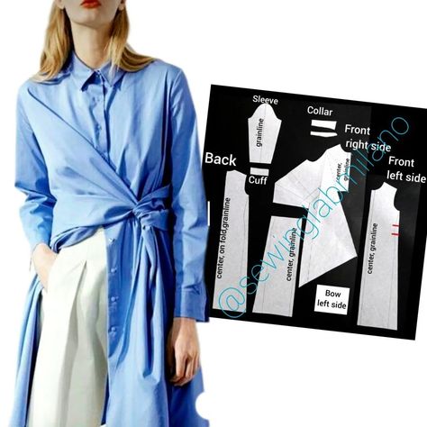 Pattern Making Tutorial, Shirting Fabric, Block Dress, Sewing Lessons, Fabulous Dresses, Cutout Dress, Free Tutorial, Shirt Pattern, Sewing Dresses