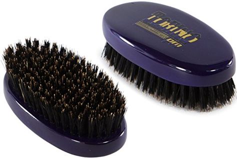 Torino Pro #420 100% Pure Boar Bristle Palm Medium Hair Brush Wave Brush For Men, 360 Waves Hair, 360 Wave Brush, Waves Hairstyle Men, Waves Haircut, Curly Hair Fade, Men Skin Care Routine, Wave Brush, Conditioner Hair