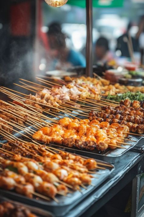 "🍜🌶️ Dive into a street food adventure in Bangkok! Taste the best of Thai cuisine with vibrant flavors and unique dishes. 🥢🍲 #BangkokStreetFood #ThaiCuisine #FoodAdventure" Bangkok Street Food, Bangkok Street, Food Thai, Bangkok Food, Unique Dishes, Backpacking Asia, Thai Street Food, Food Street, Food Ads